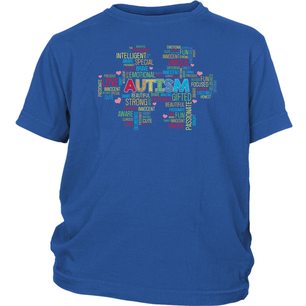 Autism Awareness Puzzle- Shirts, Long Sleeve, Hoodie, Tanks, Sweatshirt