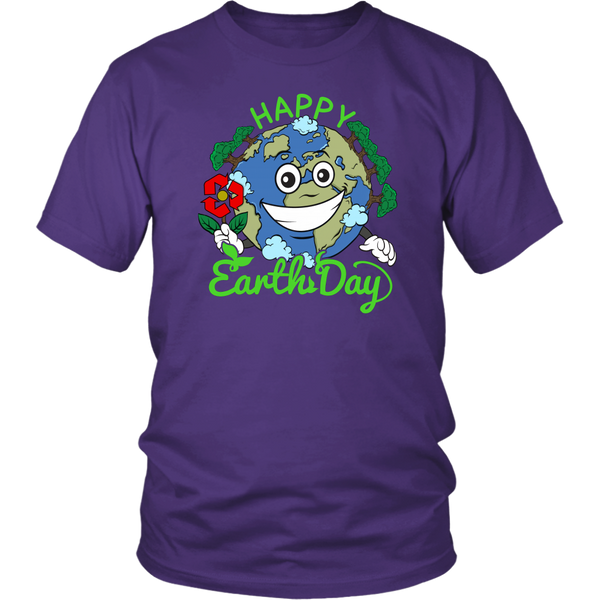 Happy Earth Day- Shirts, Long Sleeve, Hoodie, Tanks, Sweatshirt