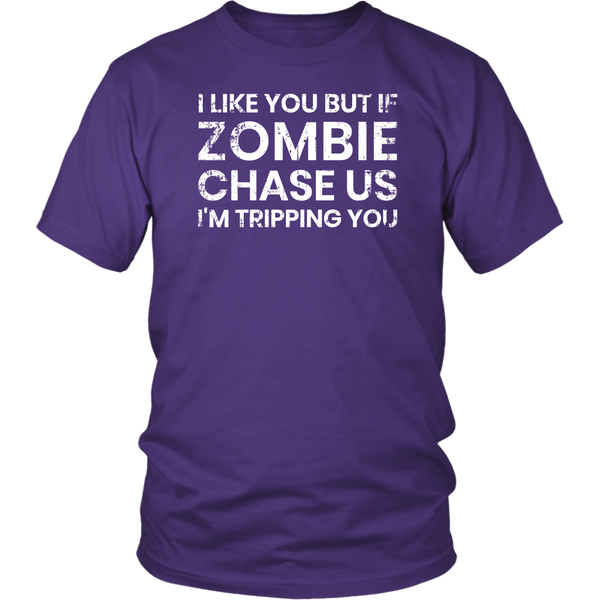 Zombie Chase Us- Shirts, Long Sleeve, Hoodie, Tanks, Sweatshirt