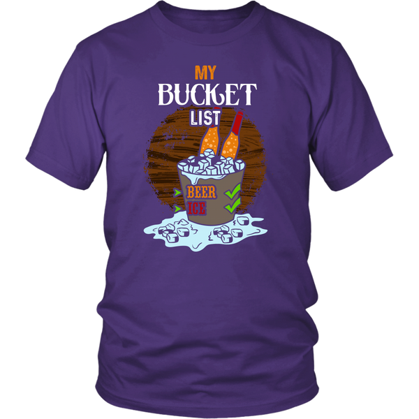 Bucket List- Shirts, Long Sleeve, Hoodie, Tanks, Sweatshirt