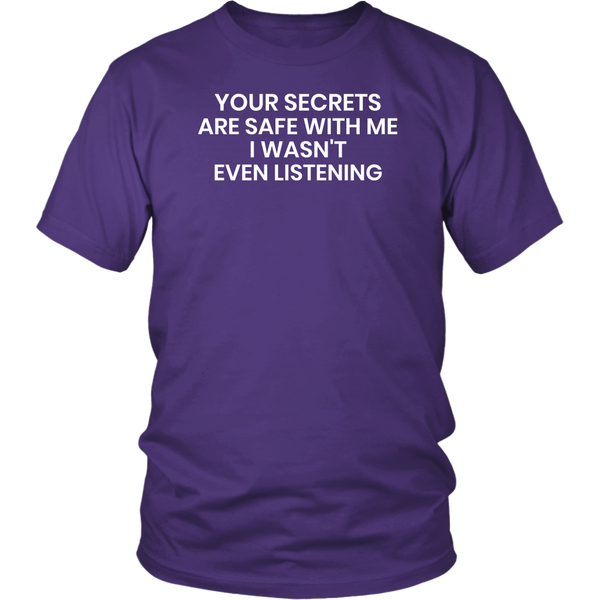 Your Secrets- Shirts, Long Sleeve, Hoodie, Tanks, Sweatshirt